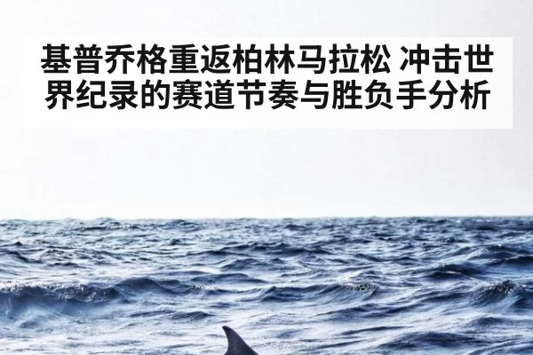 基普乔格重返柏林马拉松 冲击世界纪录的赛道节奏与胜负手分析